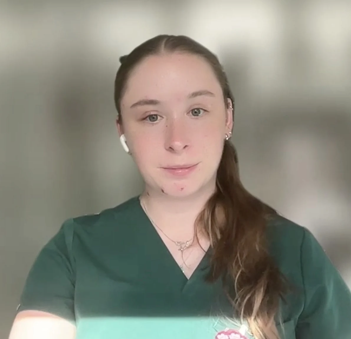 Chase in a video about their TMS experience