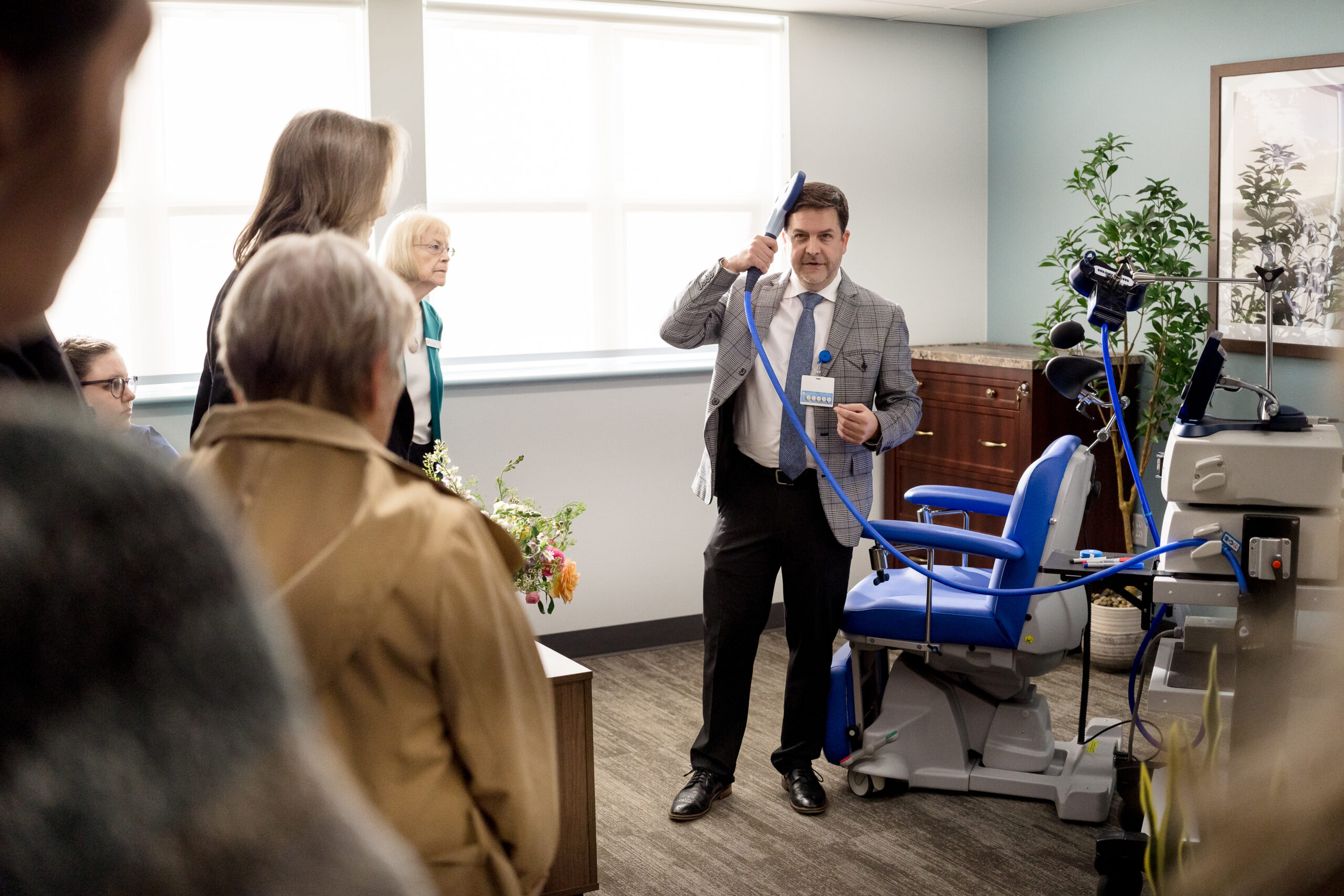 Neil S. Hirsch TMS Center ribbon-cutting highlight 3